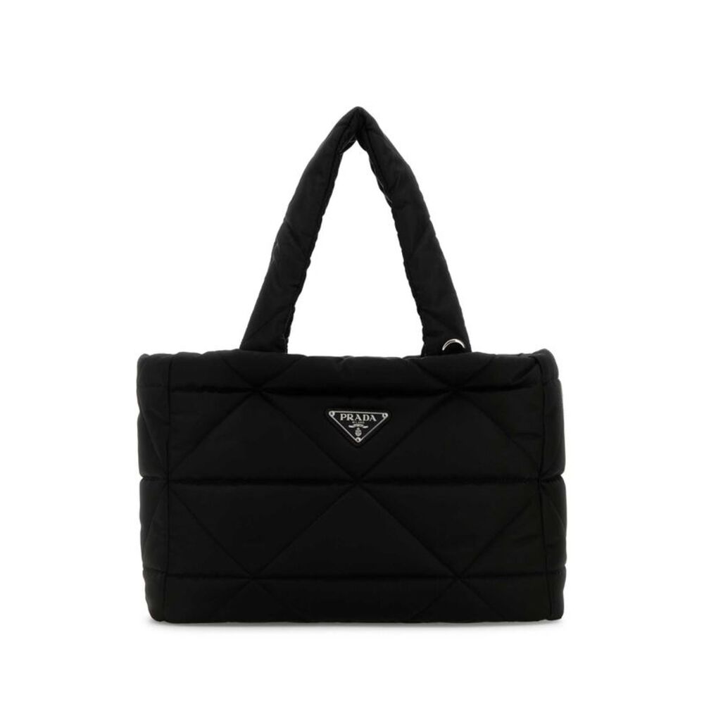 Prada Men Black Nylon Dog Carrier